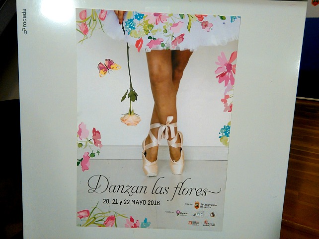 Cartel de la Fiesta de las Flores.
